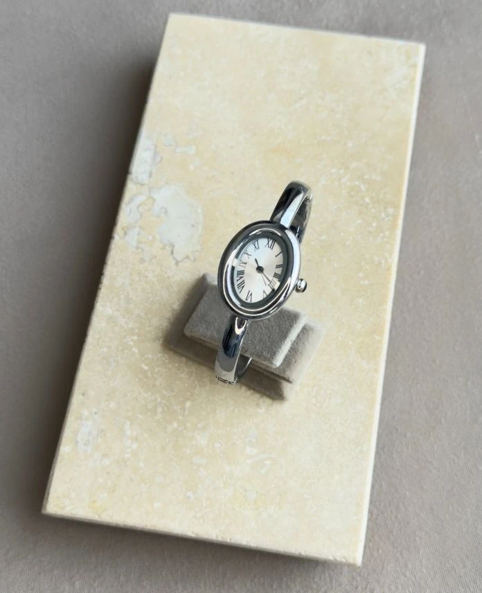 Aksesuar Çelik Kadın Kelepçe Saat