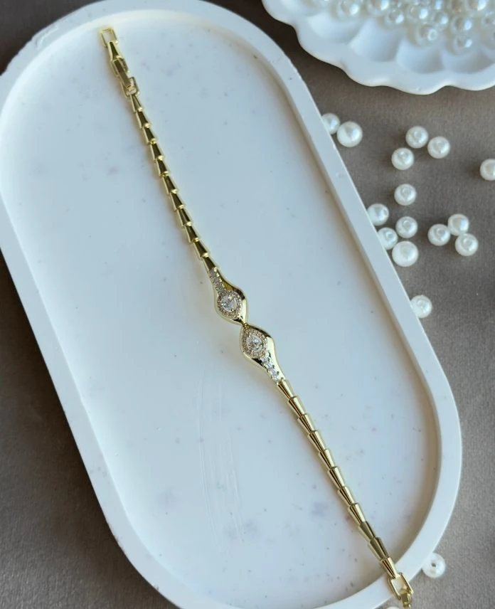 Xuping Damla Taşlı 14K Bileklik