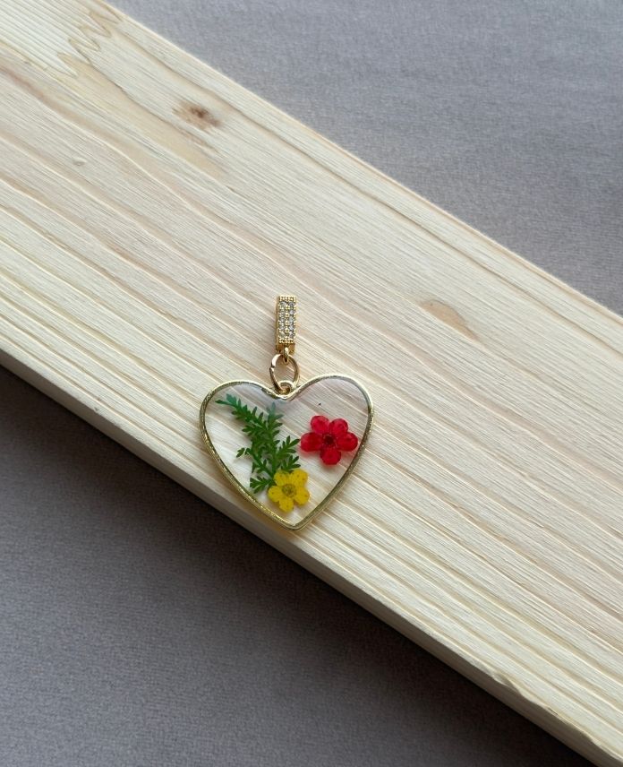 Pirinç Fermuar Charm