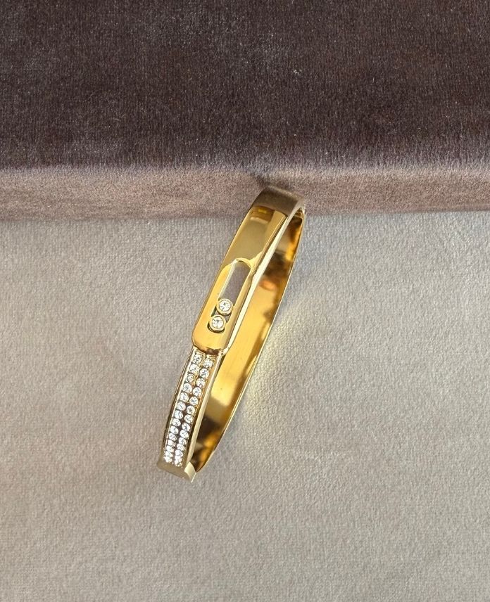 Çelik Elips Taşlı Kelepçe