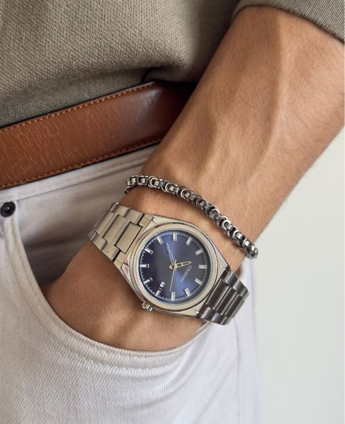 Erkek Saat Bileklik Kombin