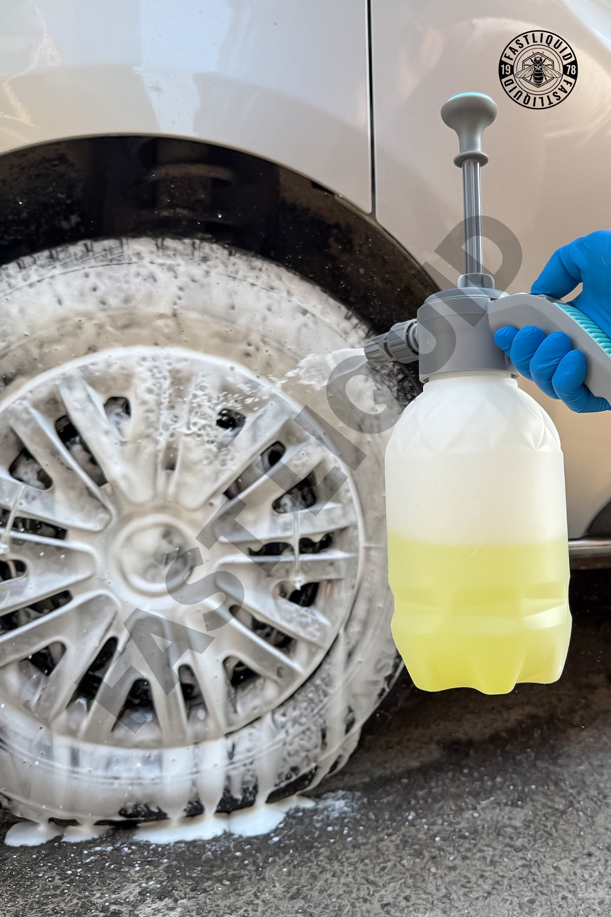 Araba Yıkama Köpük Pompası Blaster Araba Yıkama Tesisleri için Ev Sulama 2 Litre