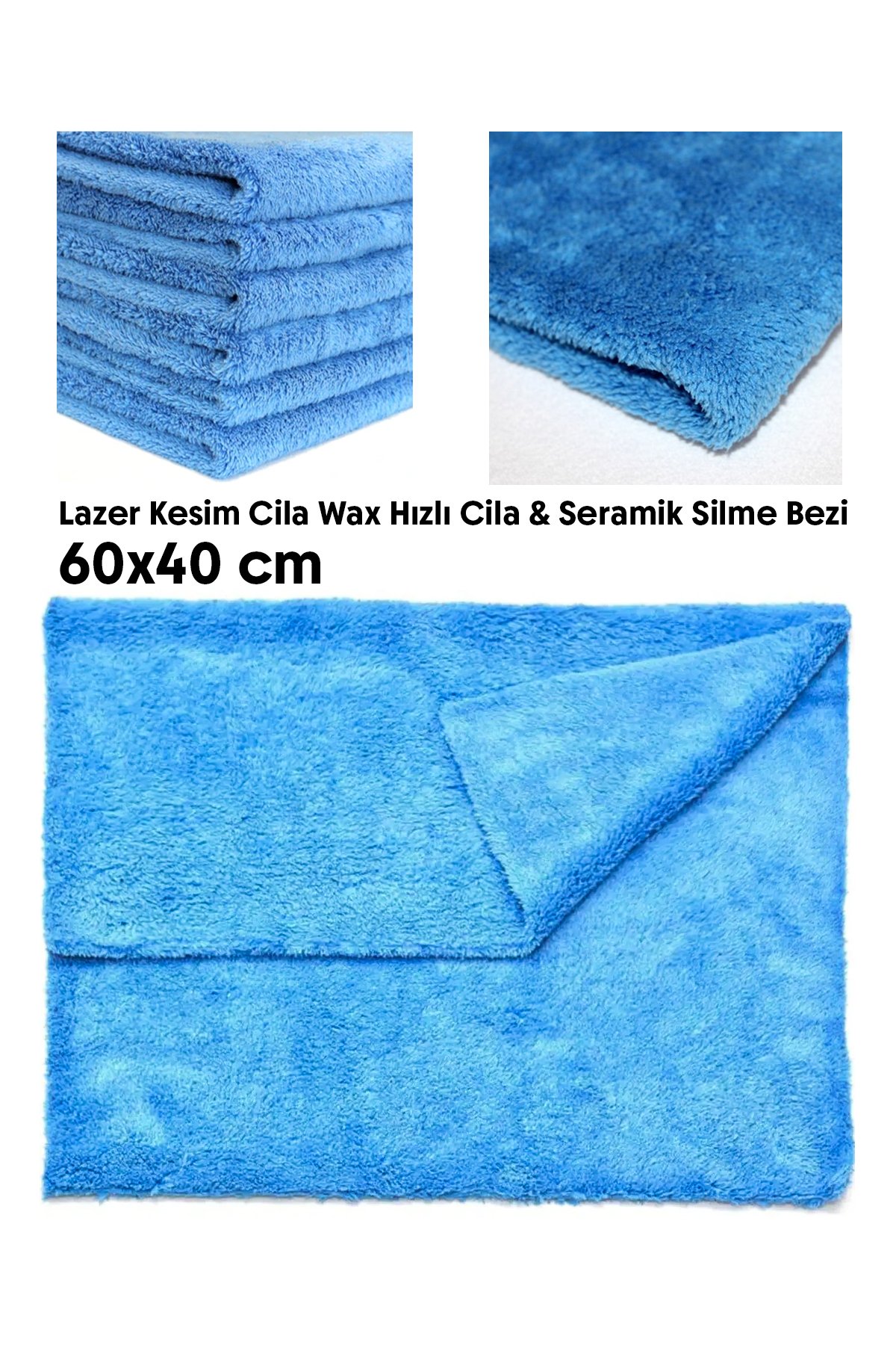 Lazer Kesim Cila Wax Hızlı Cila & Seramik Silme Bezi 60x40 Cm