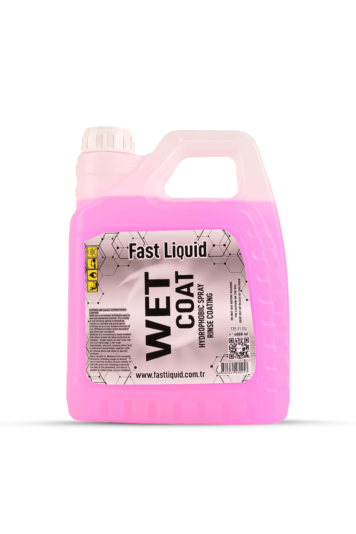 WET COAT 4 LT Islak & Hızlı Cila.