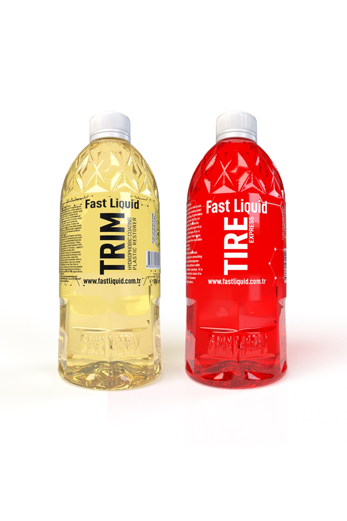 Trim Plastik Yenileyici Parlatıcı Onarıcı ve Tire Lastik Parlatıcı 500ml x2