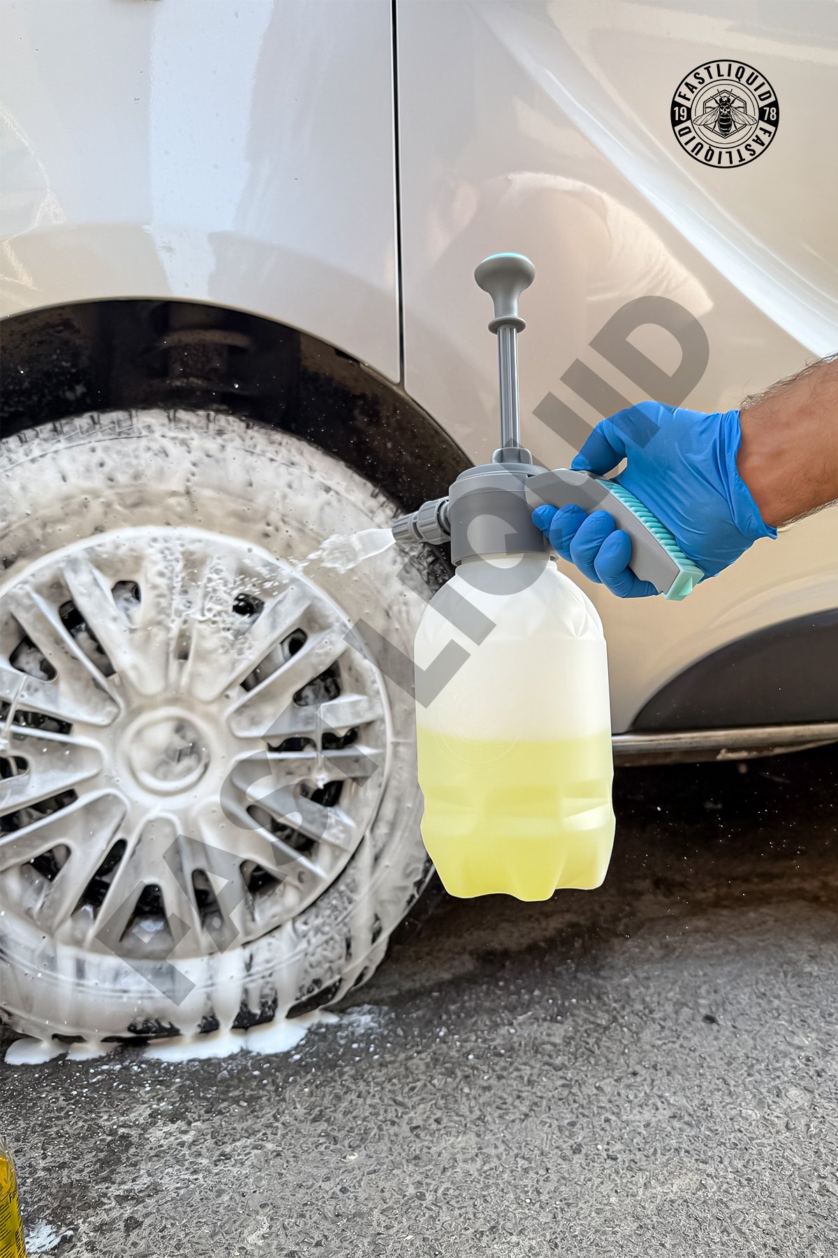 Araba Yıkama Köpük Pompası Blaster Araba Yıkama Tesisleri için Ev Sulama 2 Litre