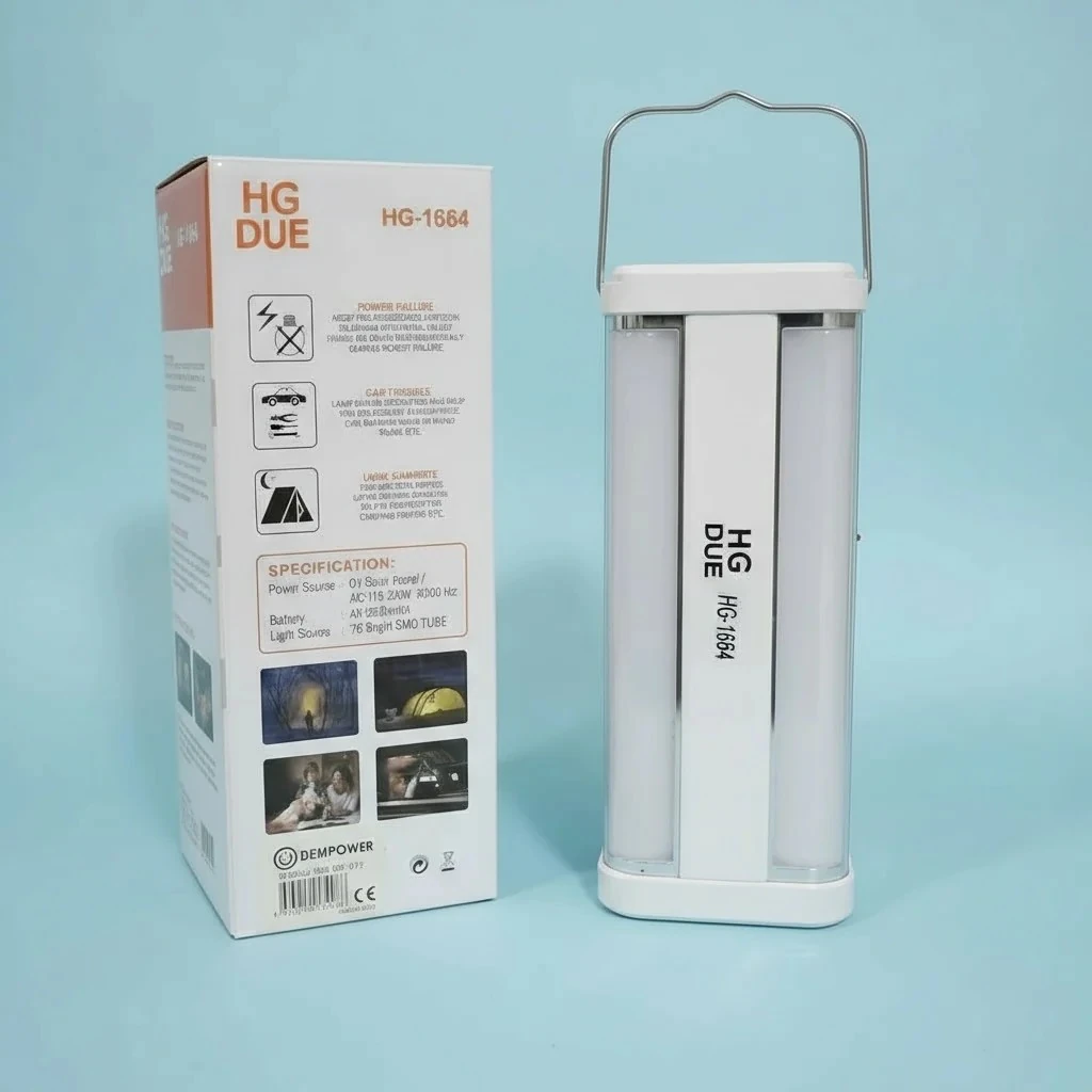 Solar Şarjlı Led'li Işıldak Lamba