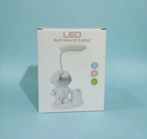 Astronot LED'li Masa Lambası Ve Kalemlik	