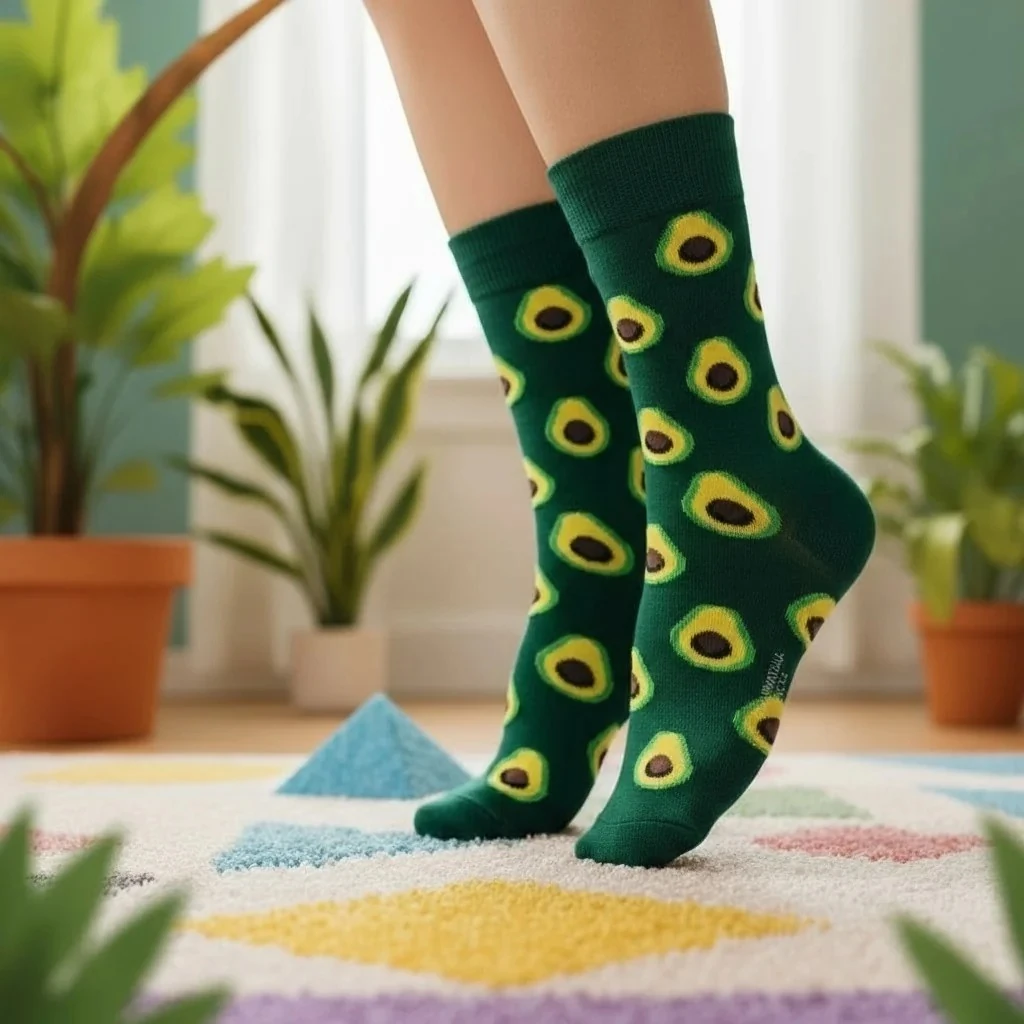 Carnaval Çorap Avakado 