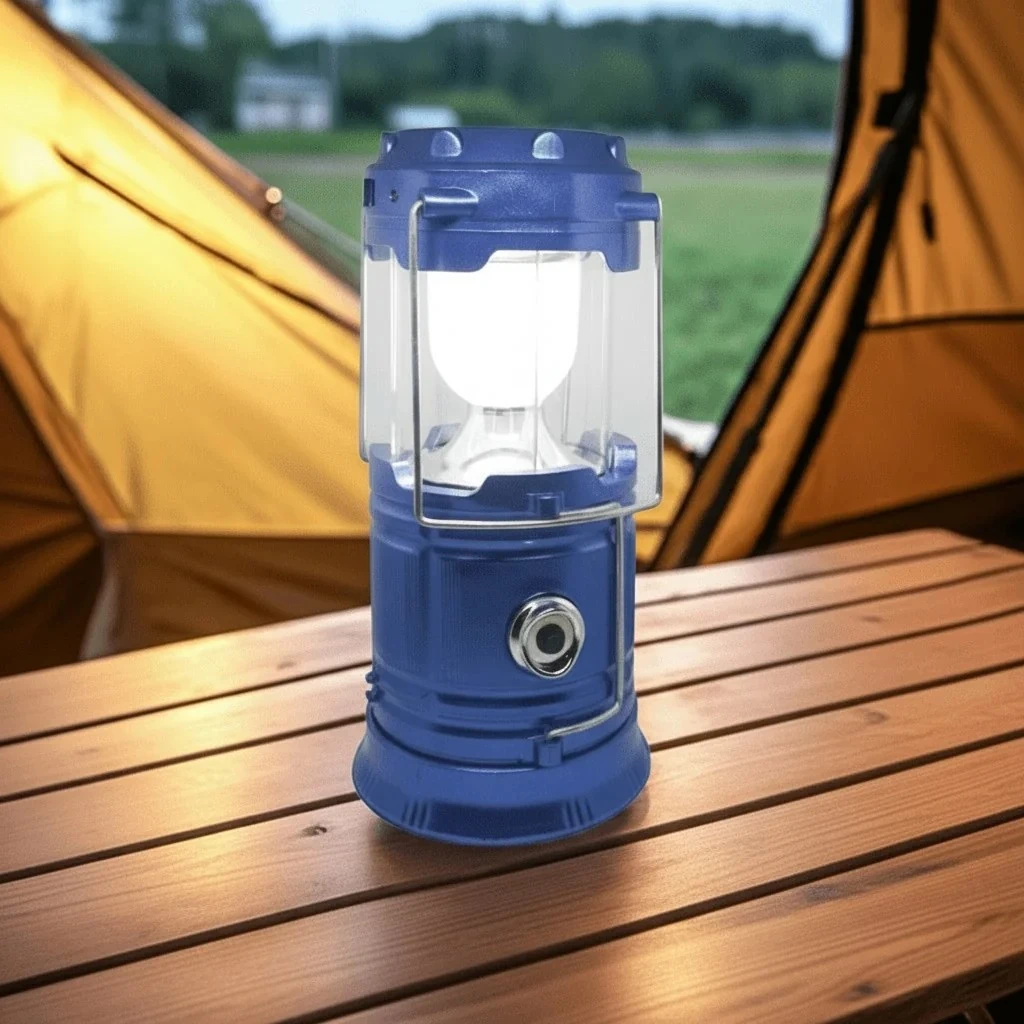 Güneş Enerjili Çok Fonksiyonlu Kamp Feneri