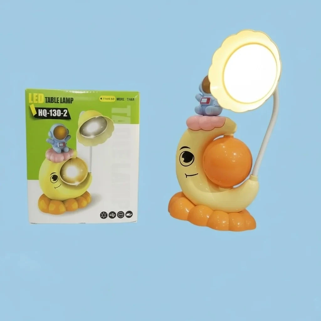 Ay ve Astronot Desenli Led Gece Lambası