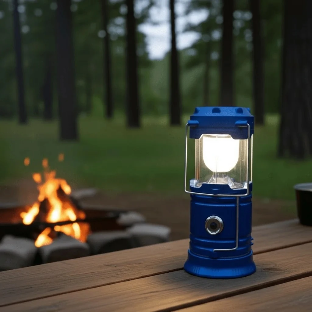 Güneş Enerjili Çok Fonksiyonlu Kamp Feneri