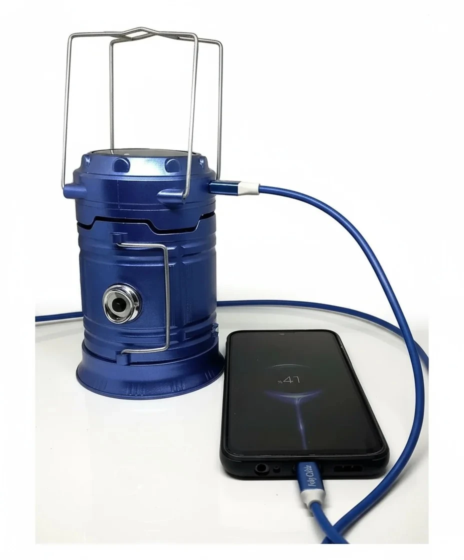 Güneş Enerjili Çok Fonksiyonlu Kamp Feneri