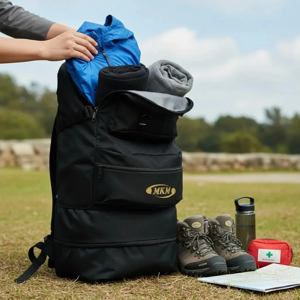 Kamp Çantası Körüklü