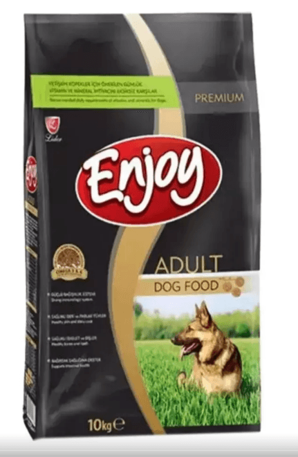 ENJOY TAVUKLU YETİŞKİN KÖPEK MAMASI 10 KG 