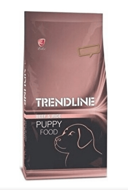 TRENDLİNE BİFTEKLİ AÇIK YAVRU KÖPEK MAMASI 1 KG 