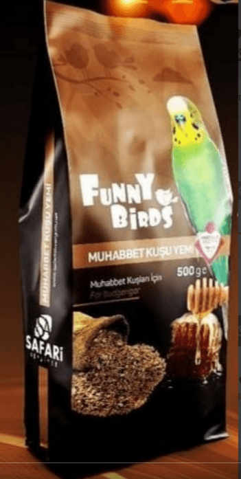 FUNNY BİRDS BALLI MUHABBET KUŞU 500 GR 