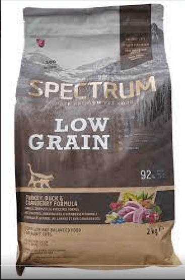 SPECTTRUM LOW GRAİN HİNDİLİ ÖRDEKLİ YABAN MERSİNLİ YETİŞKİN KEDİ MAMASI 2 KG 