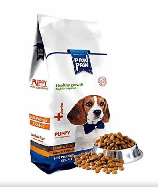 PAW PAW KUZU ETLİ YAVRU KÖPEK MAMASI 15KG 