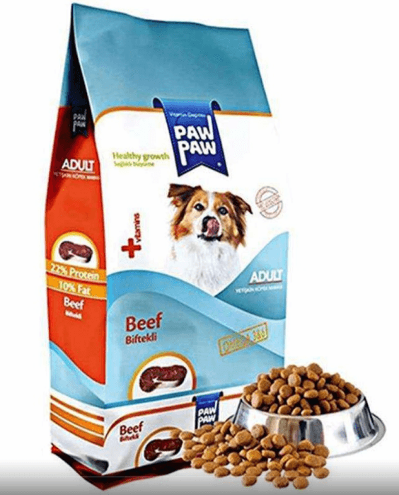 PAW PAW BİFTEKLİ YETİŞKİN KÖPEK MAMASI 3 KG 