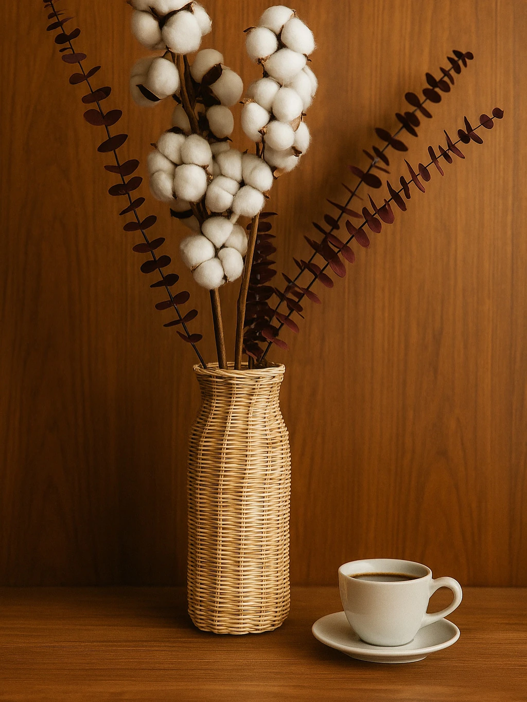 Maison İçi Cam Detaylı Vazo