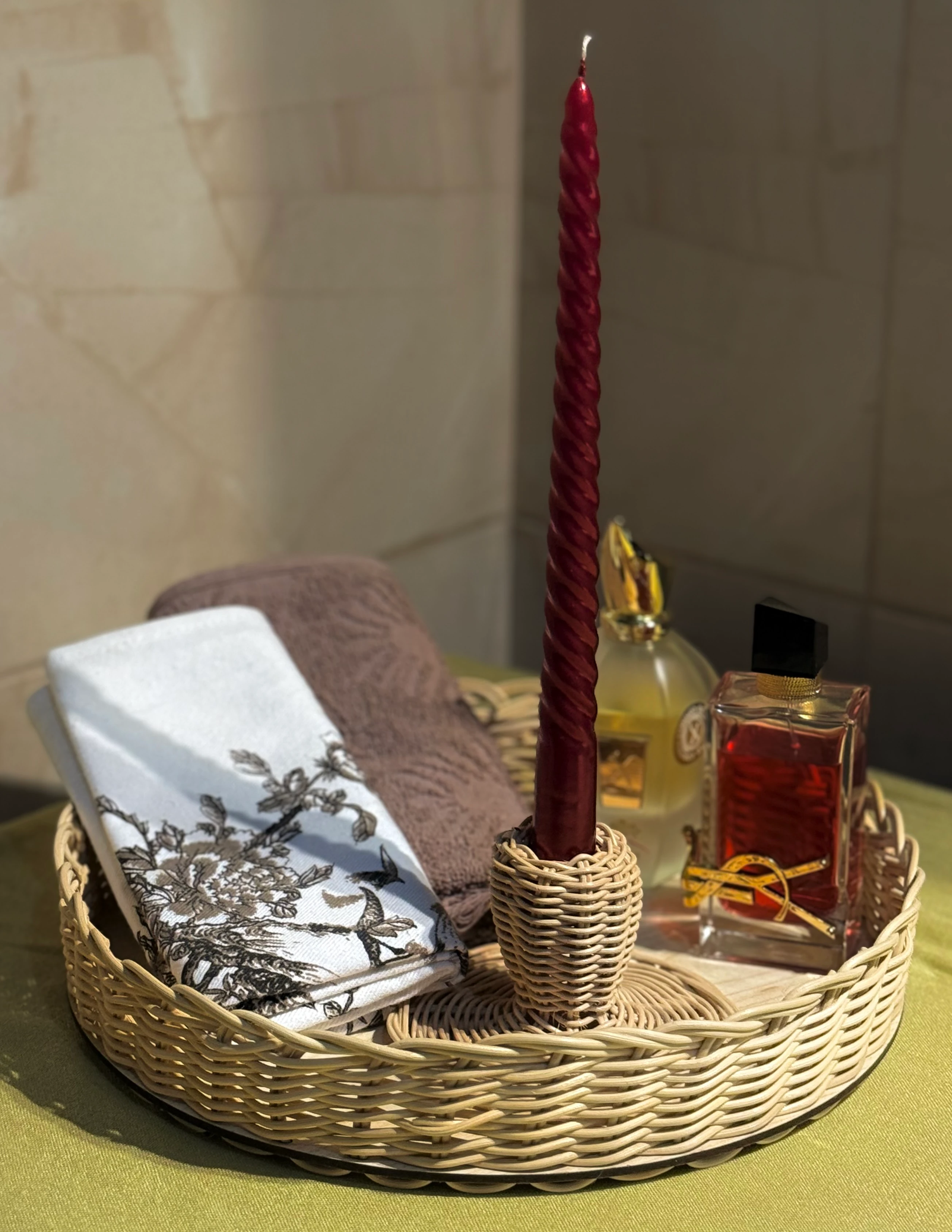 Maison Rattan Banyo Sepeti