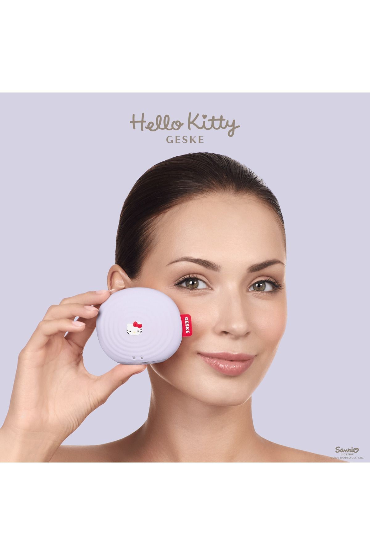 Hello Kitty Titreşimli Yüz Temizleme Ve Isılı Masaj Cihazı| Sonic Thermo Facial Brush