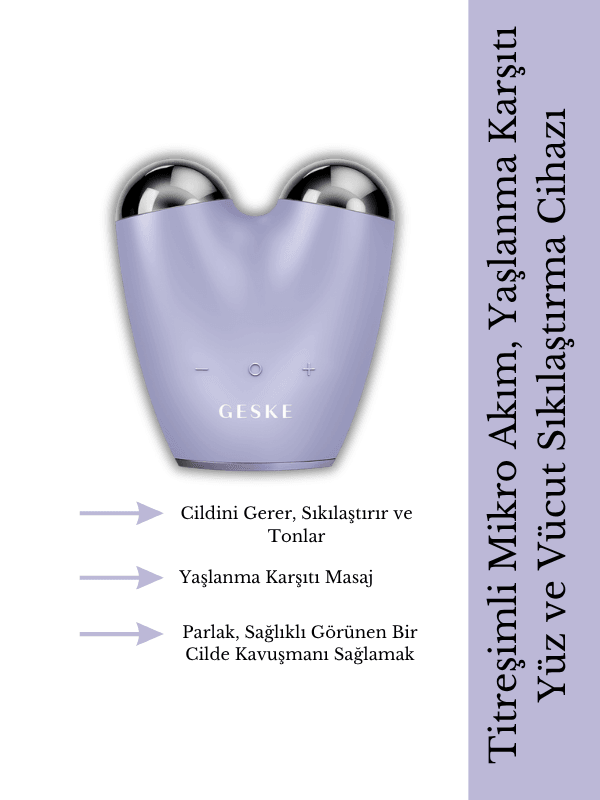 Sıkılaştırıcı , Temizleyici ve Masaj Aletli 5'li Bakım Seti