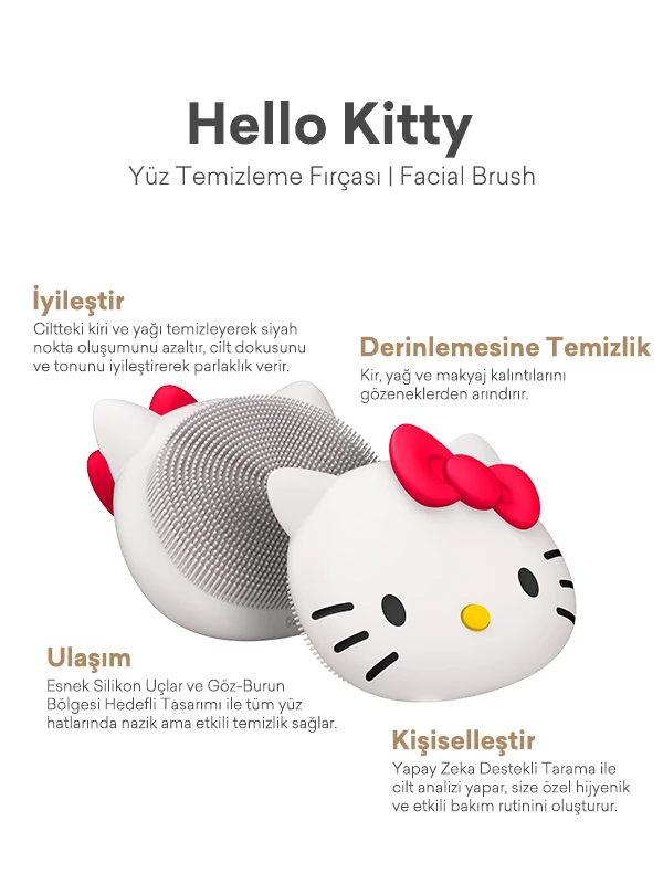 Hello Kitty Yüz Temizleme Fırçası | Facial Brush
