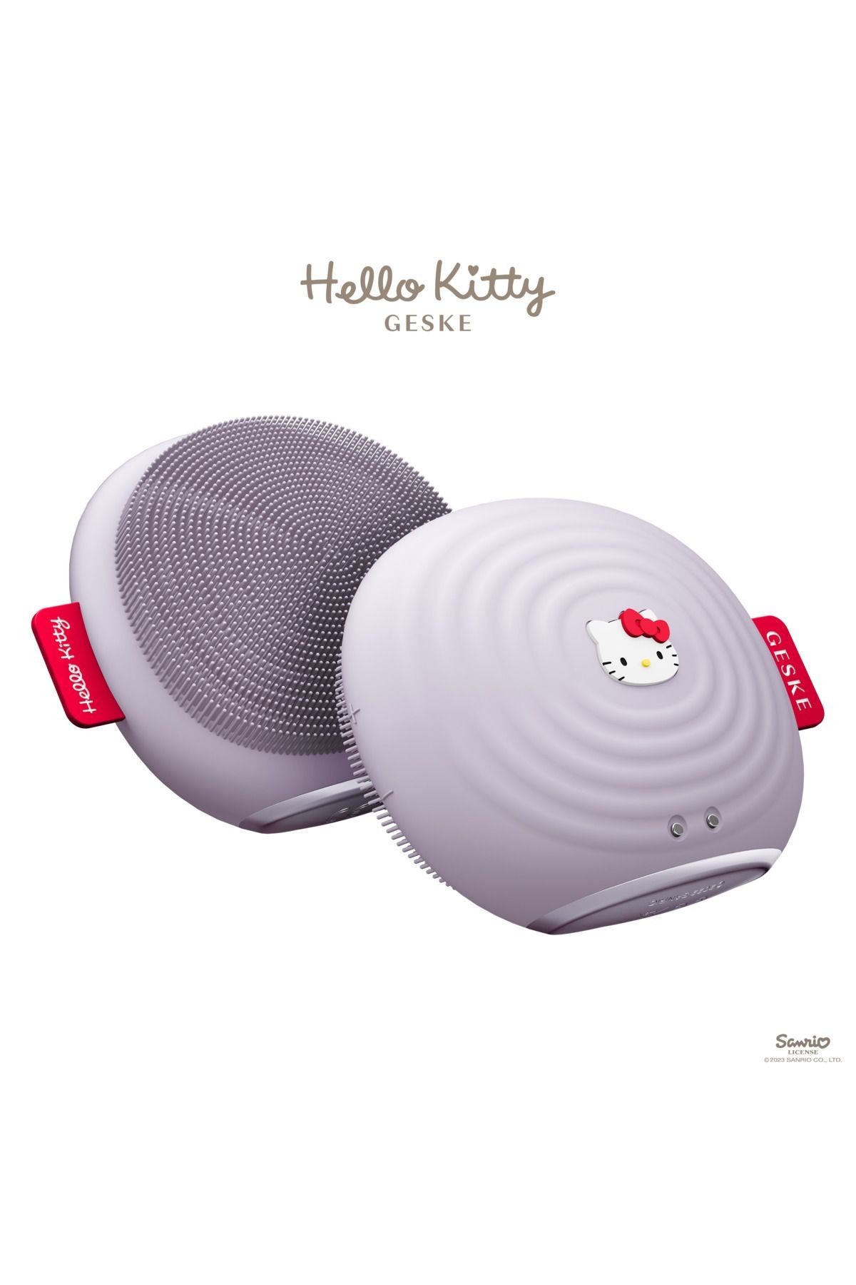 Hello Kitty Titreşimli Yüz Temizleme Ve Isılı Masaj Cihazı| Sonic Thermo Facial Brush