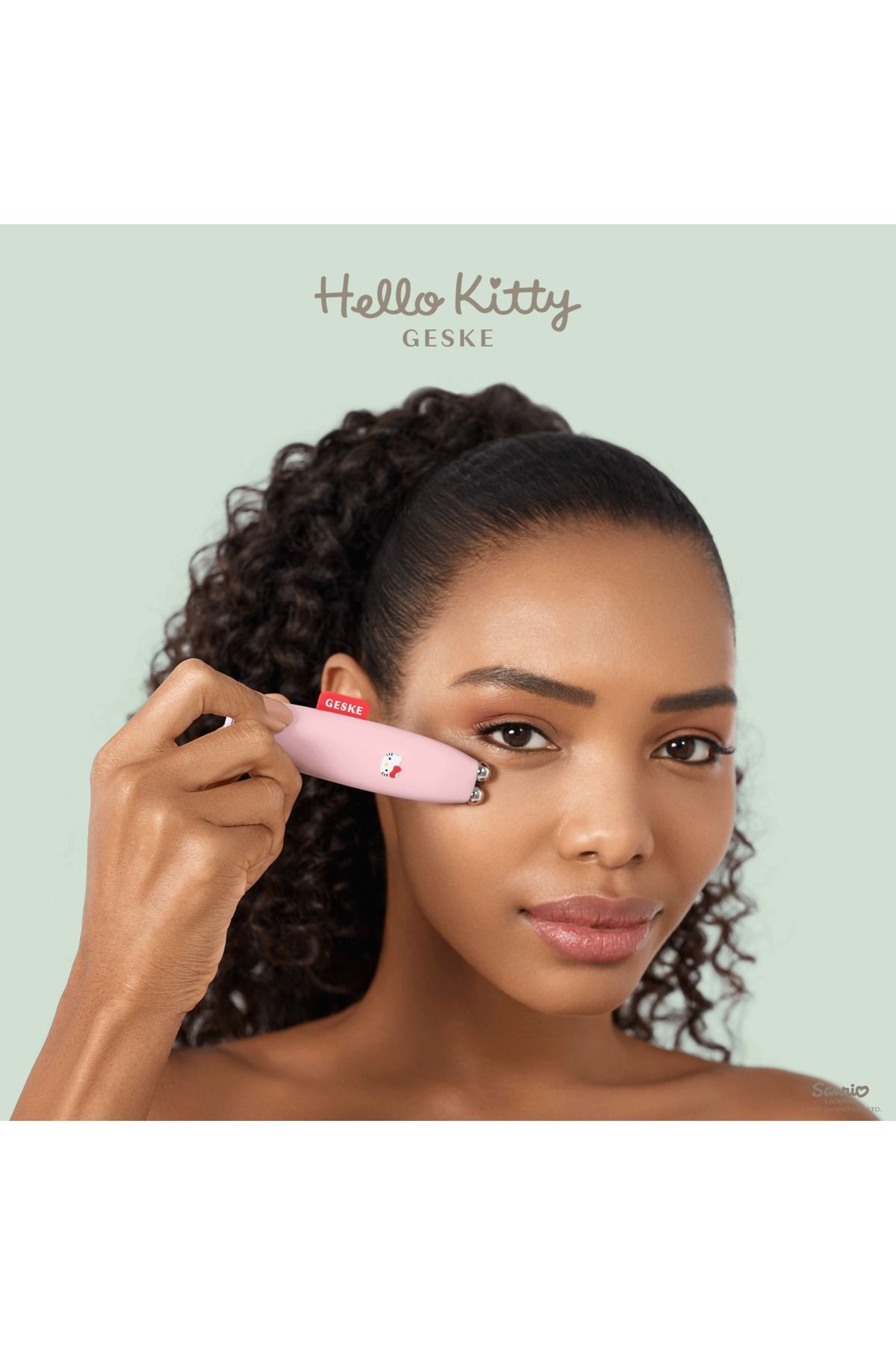 Hello Kitty Titreşimli Mikro Akım Yüz Sıkılaştırıcı Akıllı Kalem | Microcurrent Face-lift Pen