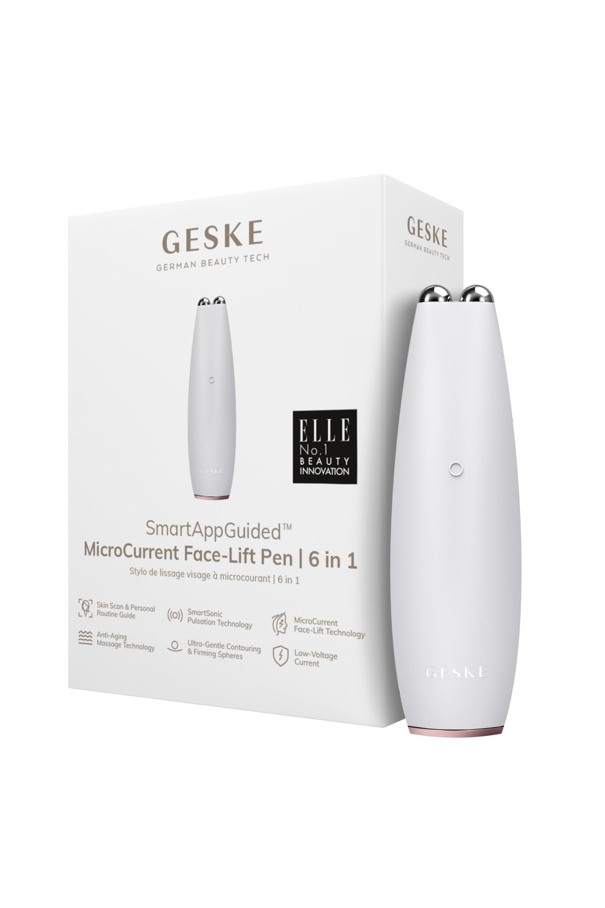 Titreşimli Mikro Akım Yüz Germe ve Sıkılaştırma Sağlayan Akıllı Kalem | MicroCurrent Face-Lift Pen