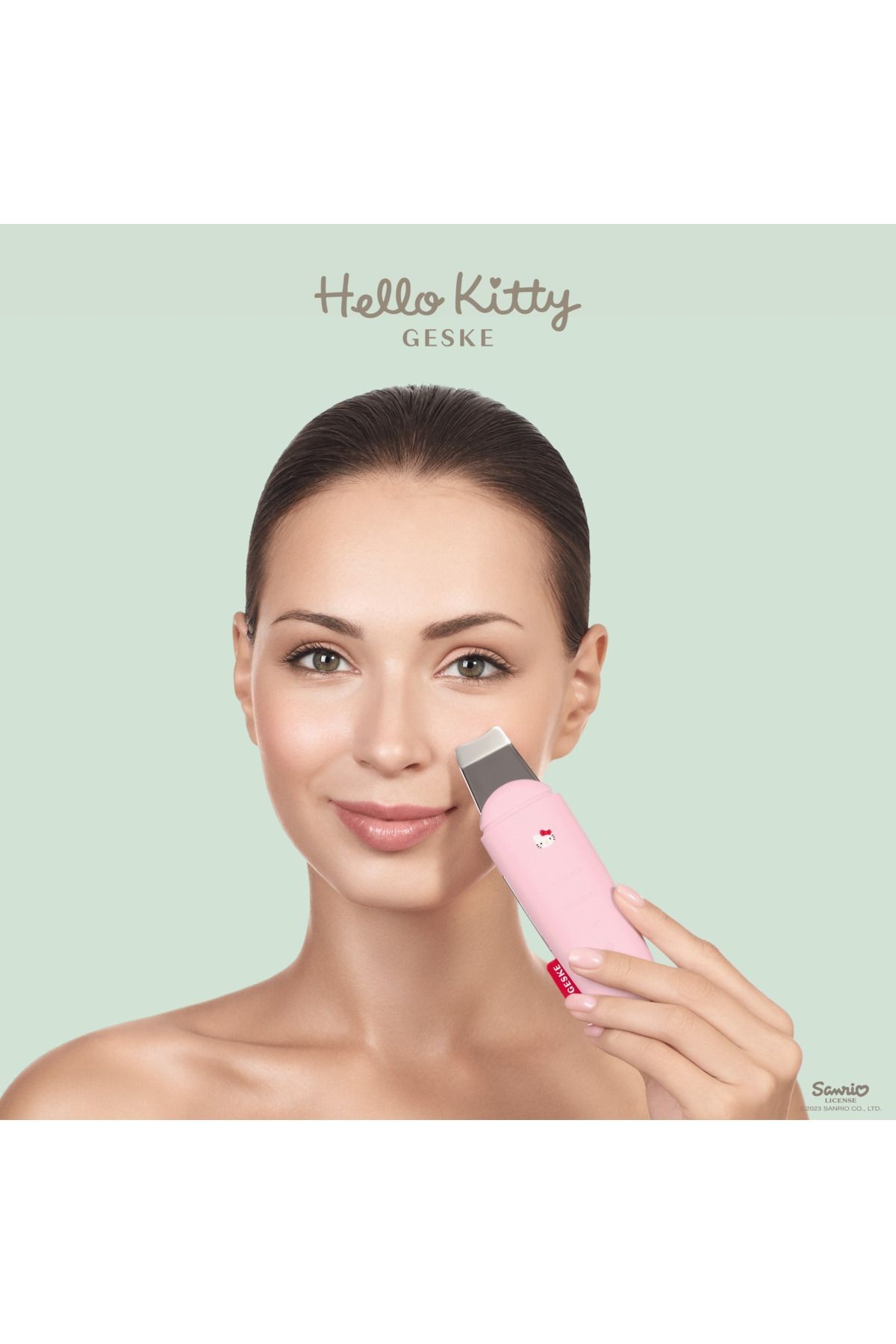 Hello Kitty Mikro Akım Siyah Nokta Temizleme Cihazı | MicroCurrent Skin Scrubber Blackhead Remover