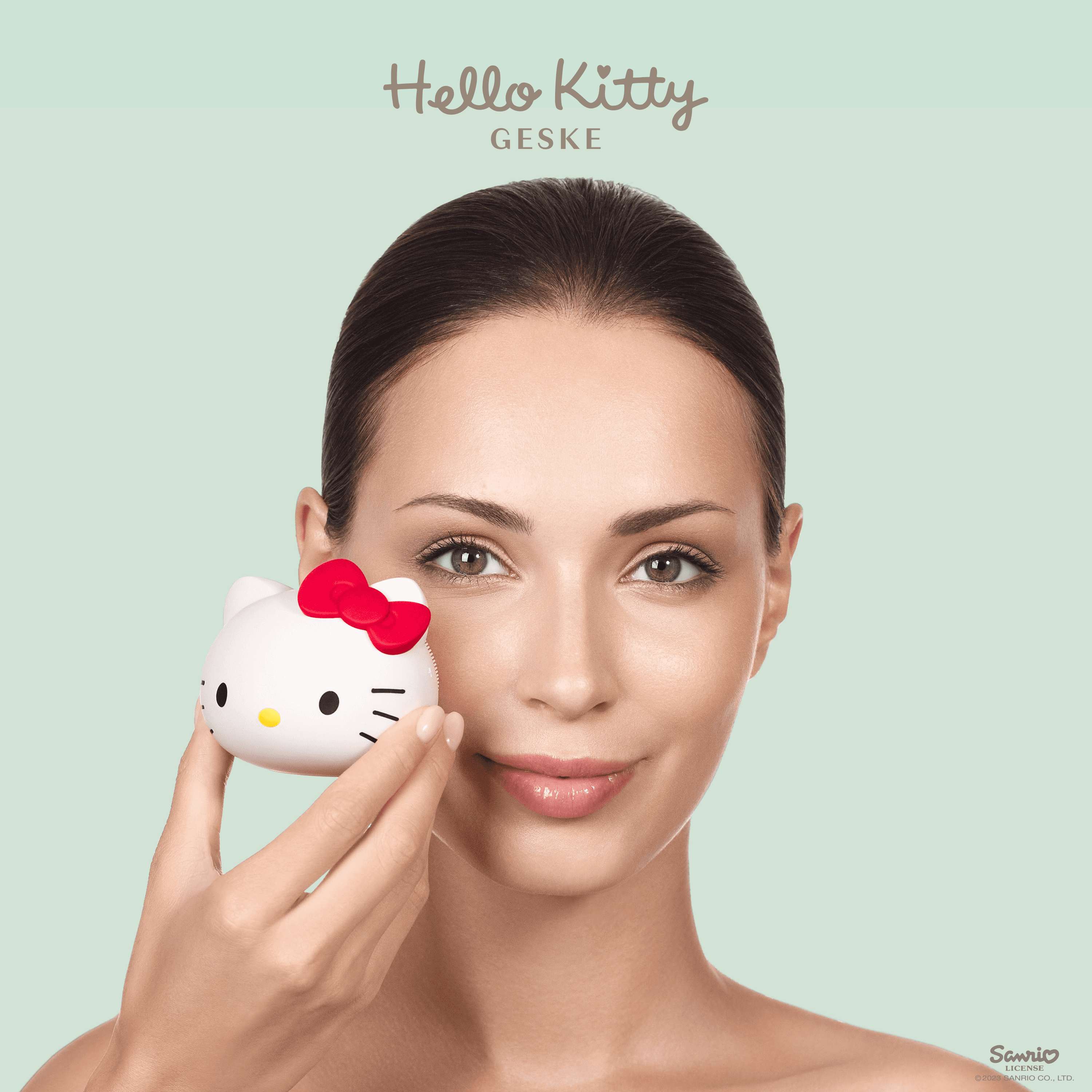 Hello Kitty Titreşimli Yüz Temizleme Cihazı | Sonic Facial Brush