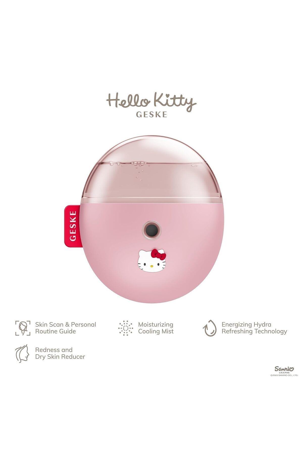 Hello Kitty Buharlı Cilt Nemlendirici ve Yenileyici Yüz Bakım Cihazı | Facial Hydration Refresher