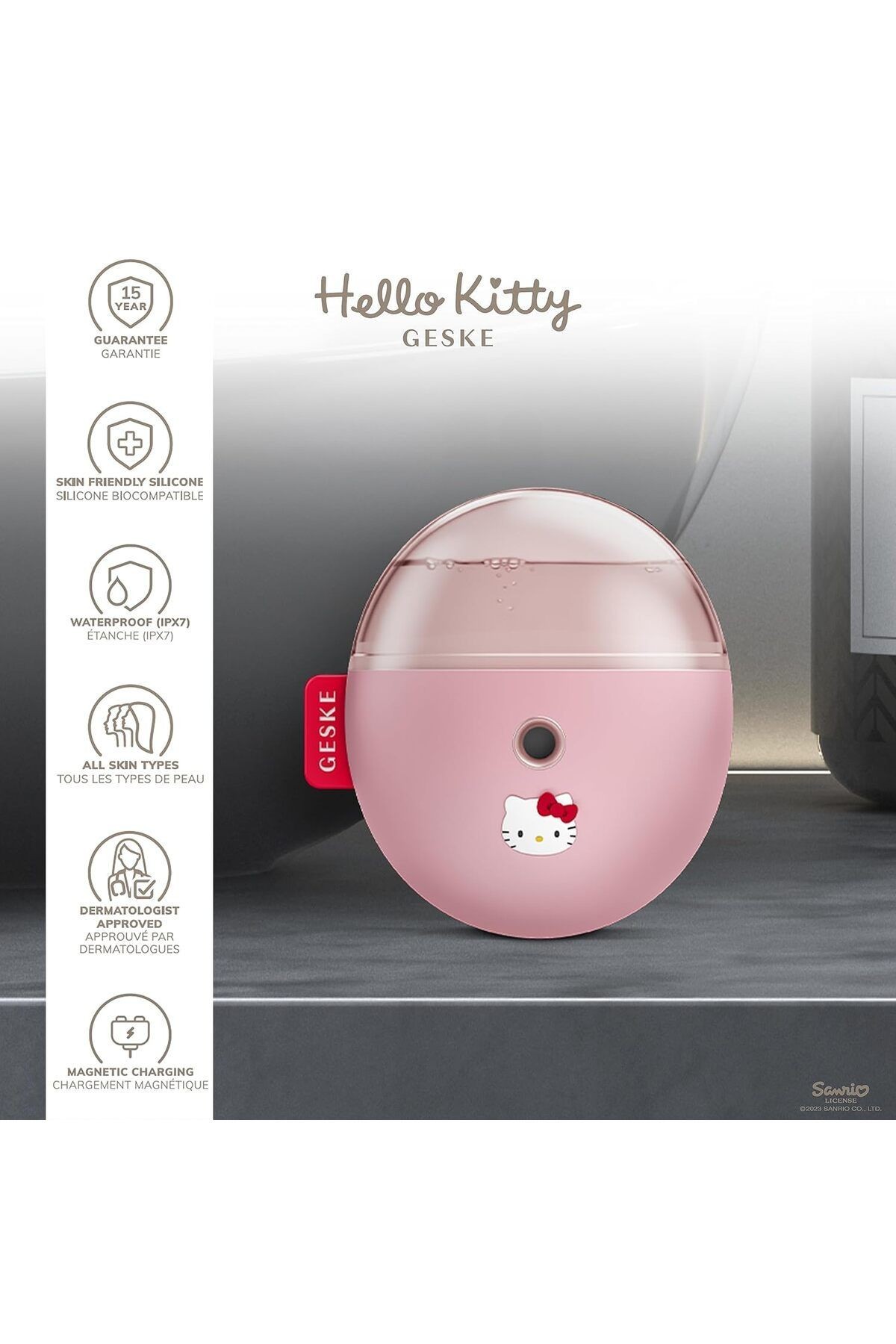 Hello Kitty Buharlı Cilt Nemlendirici ve Yenileyici Yüz Bakım Cihazı | Facial Hydration Refresher