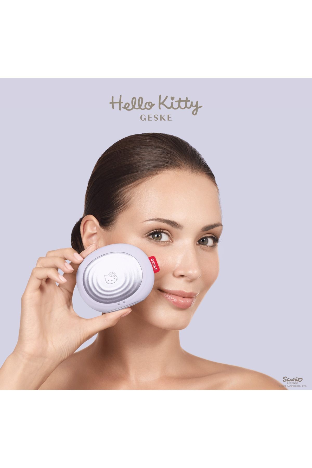 Hello Kitty Titreşimli Yüz Temizleme ve Isılı Masaj Cihazı | Sonic Thermo Facial Brush