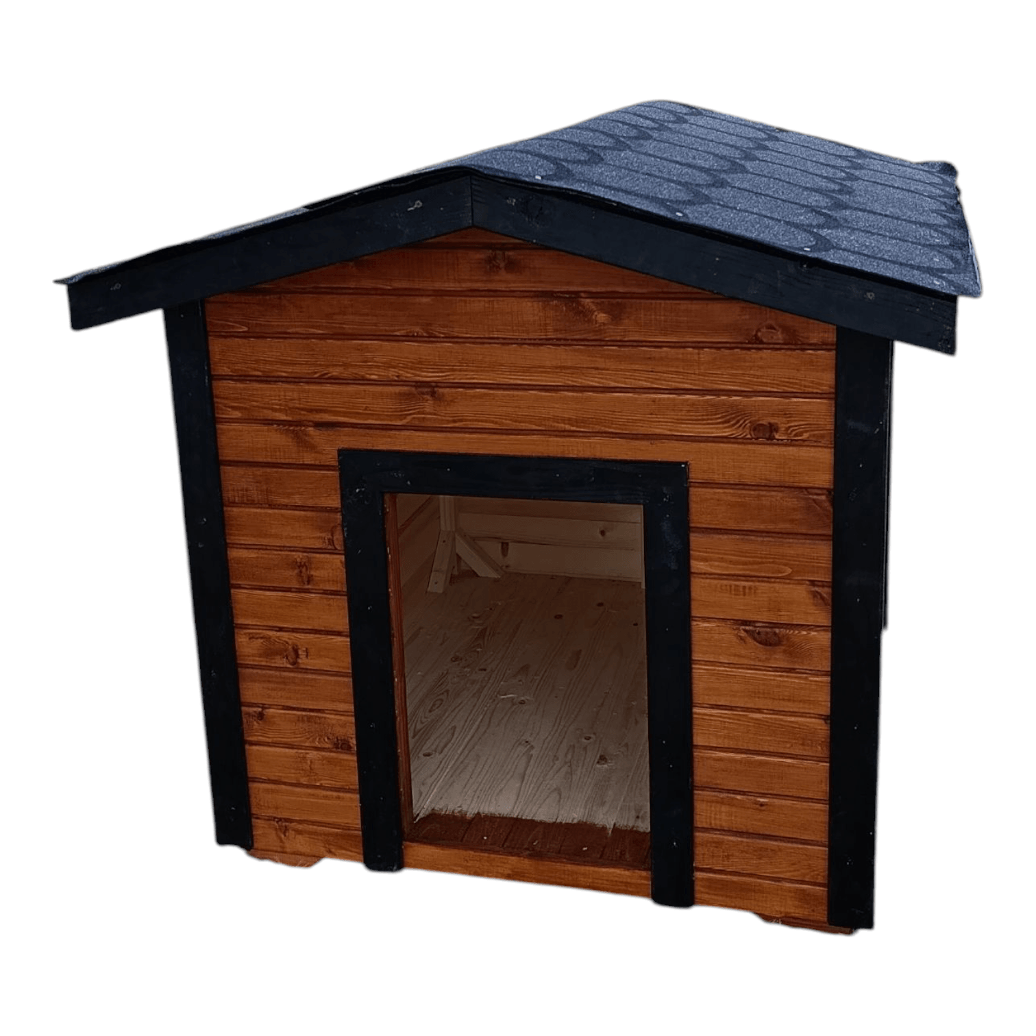 Ahşap Köpek Kulübesi 80x80x80 cm