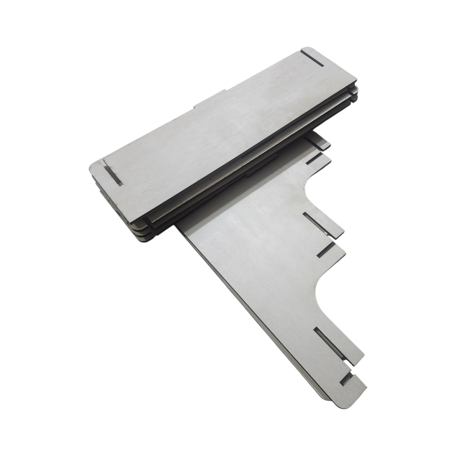 Ahşap Kontrplak Üç Basamaklı Stand