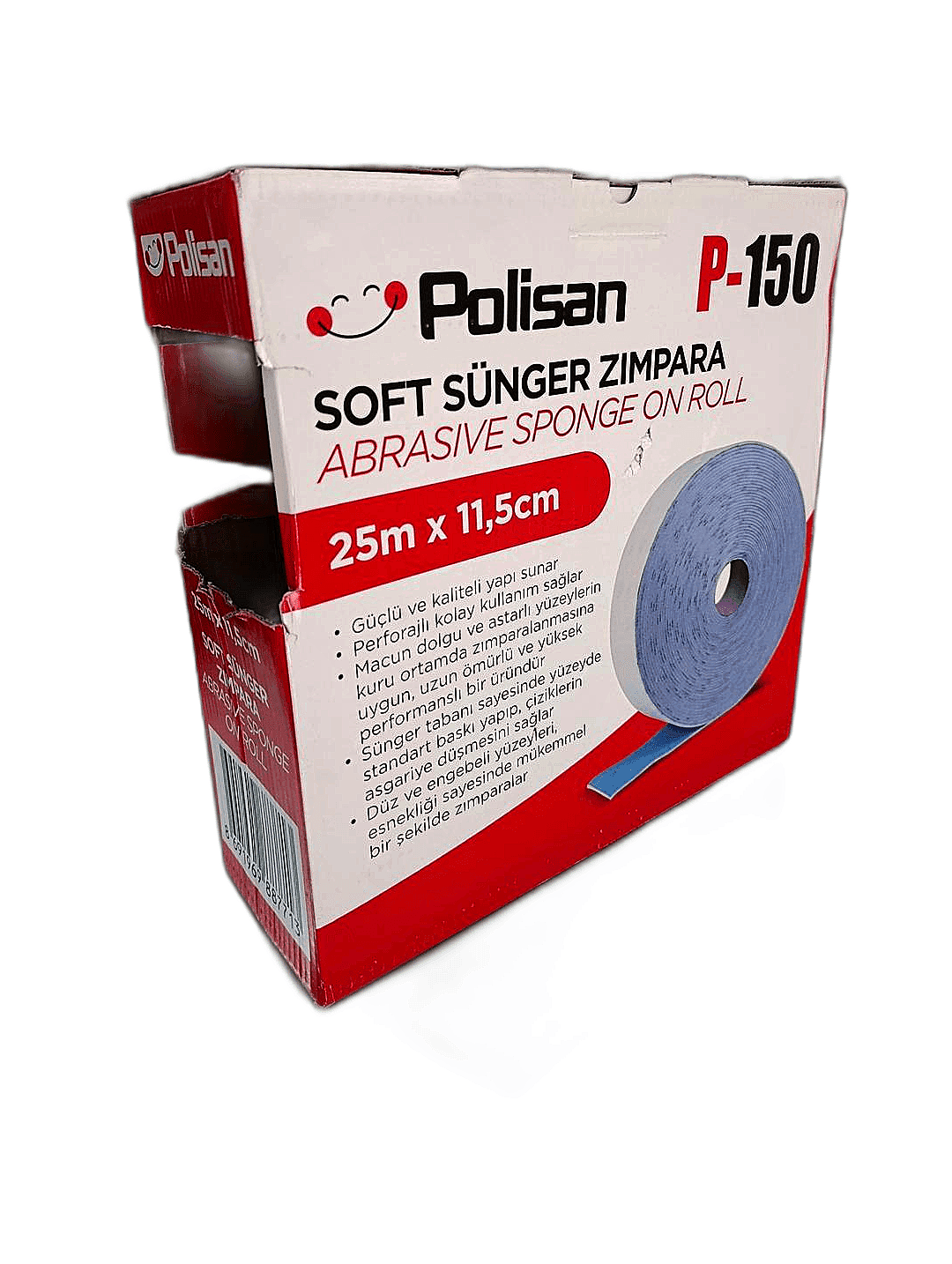 Polisan Soft Sünger Zımpara P -150 