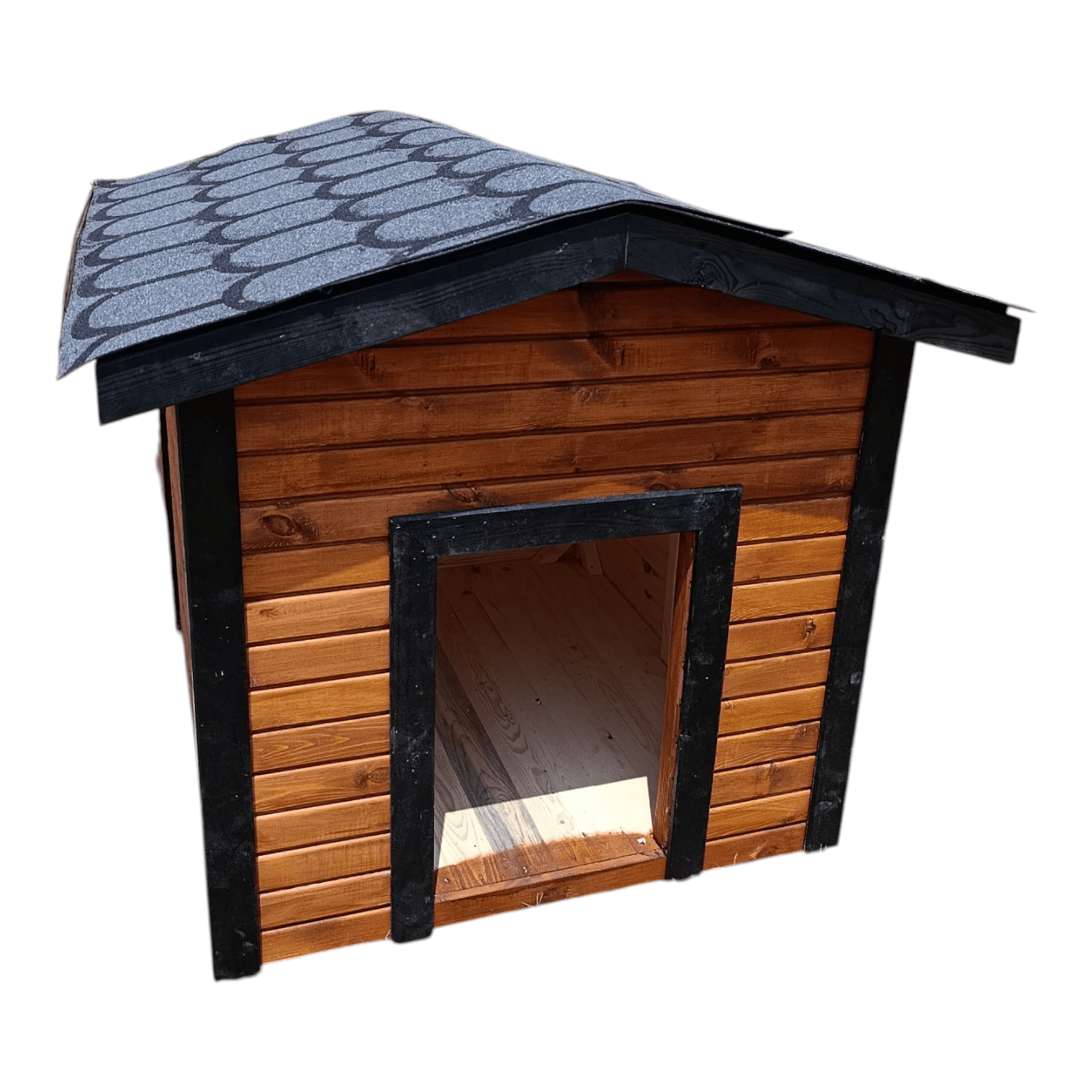 Ahşap Köpek Kulübesi 80x80x80 cm