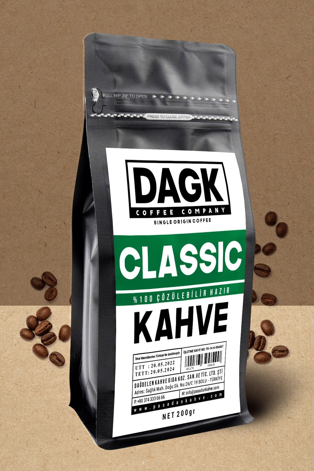 Classic Kahve 200 gr (GARNÜL ÇÖZÜNEBİLİR)