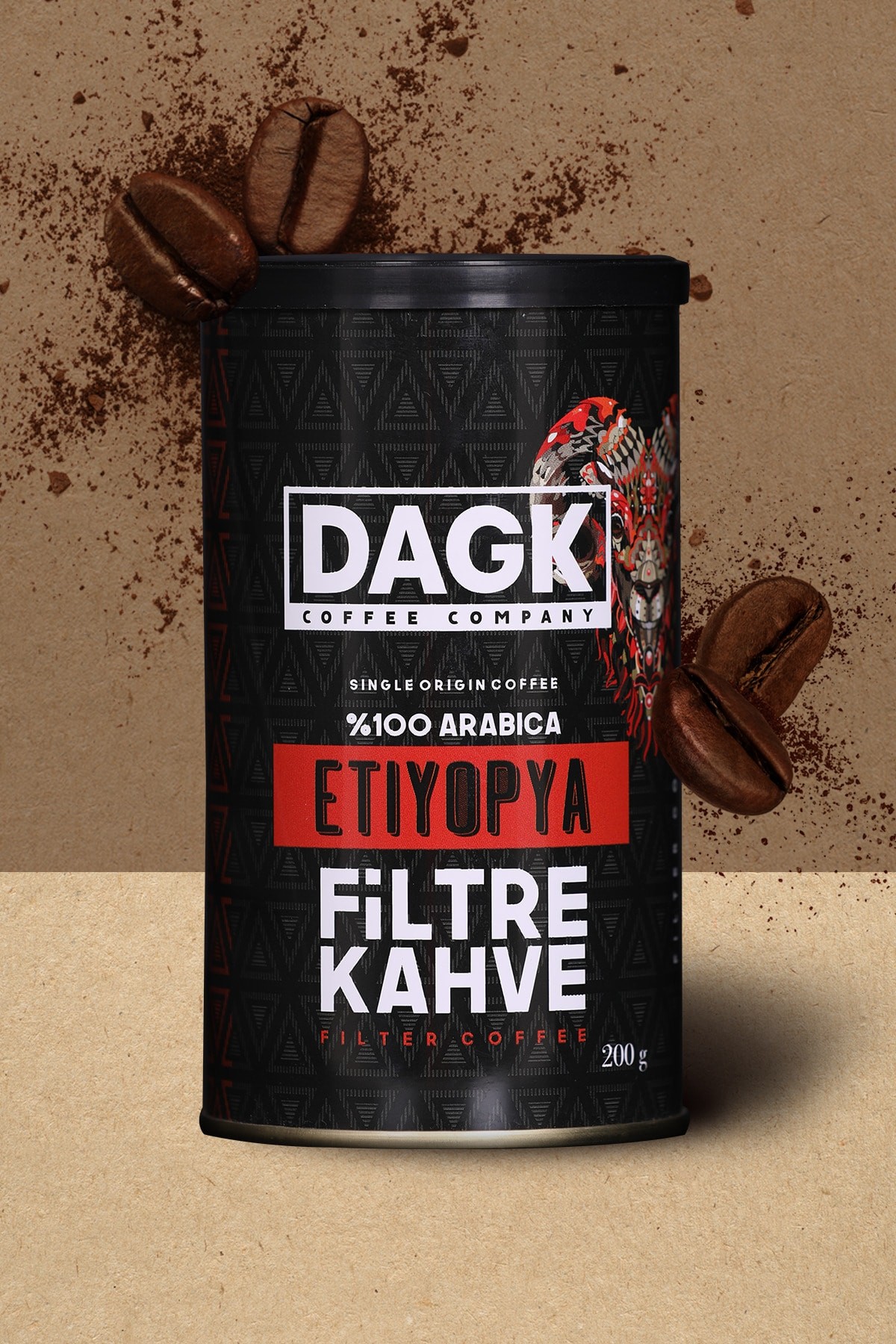 Etiyopya Filtre Kahve 200g Tnk (ÖĞÜTÜLMÜŞ)
