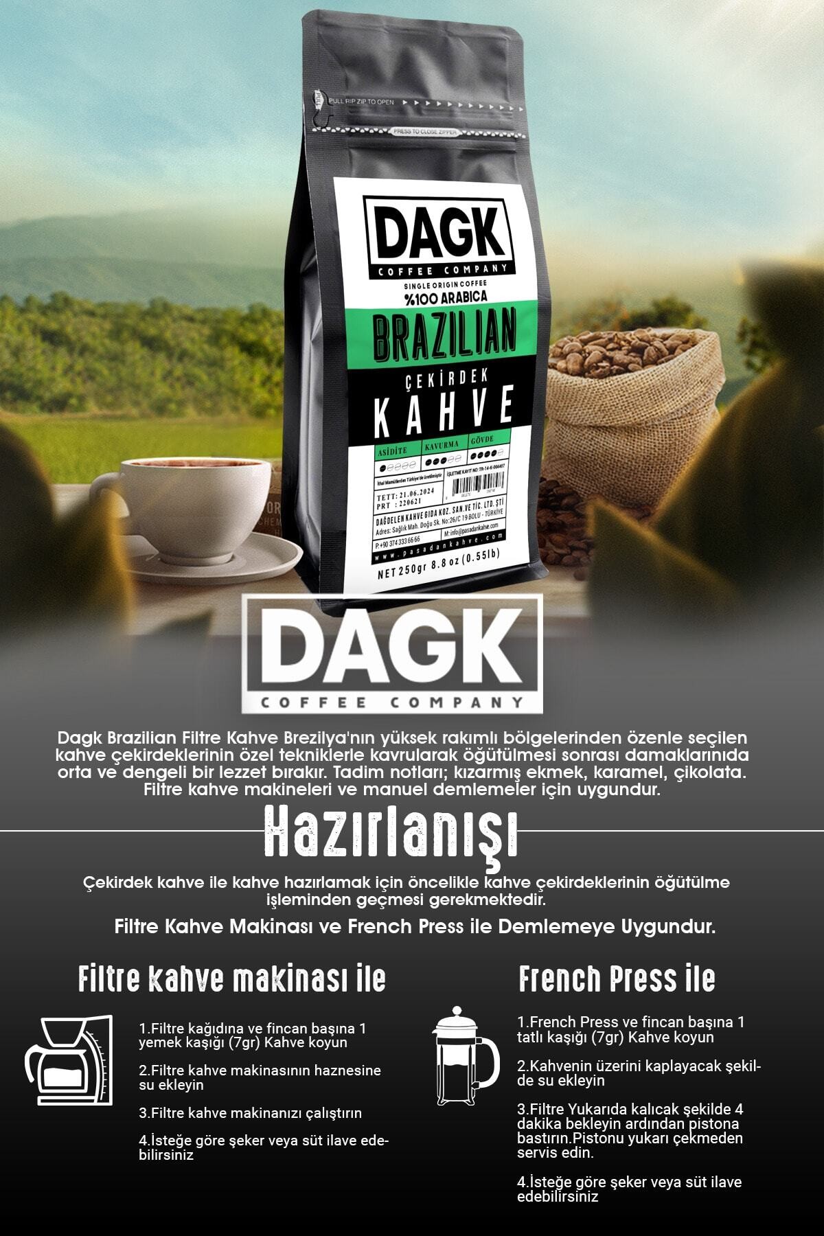 Brazilian Çekirdek Kahve 250gr