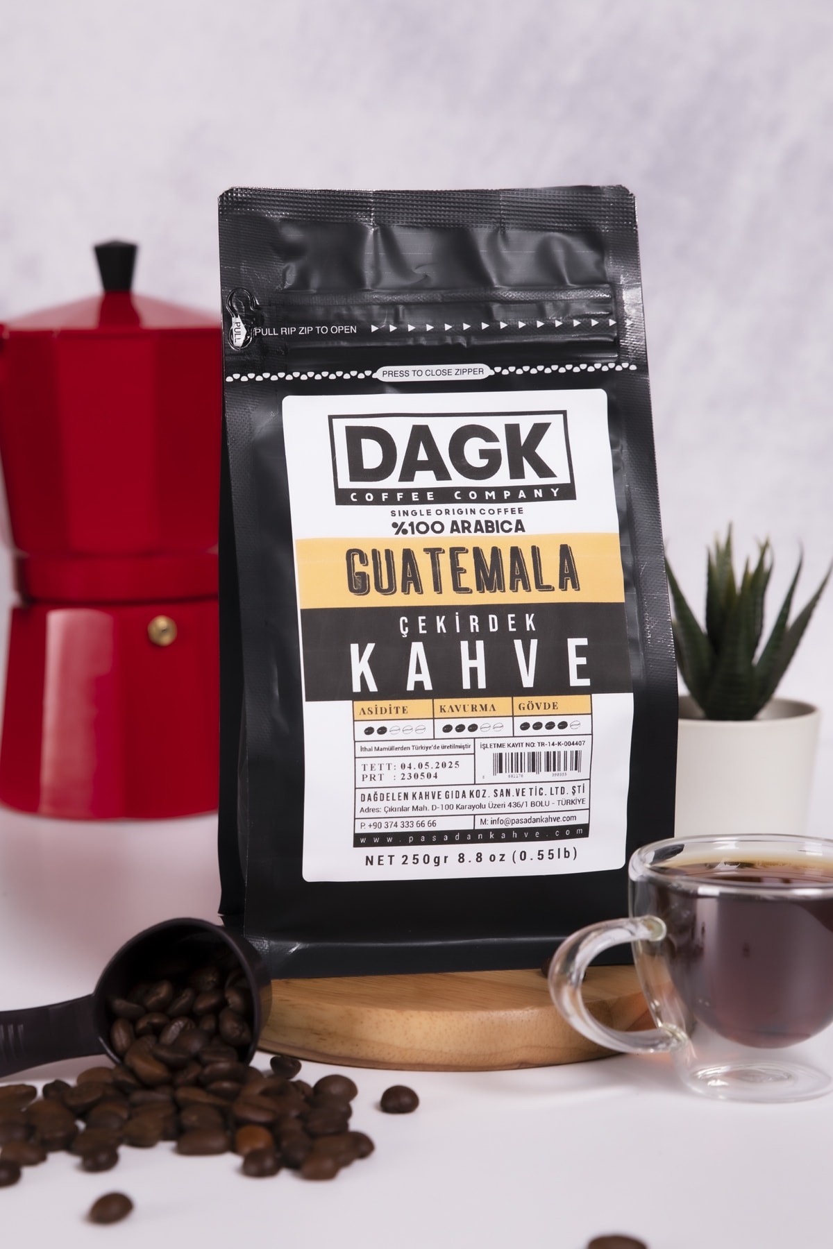 Guatemala Çekirdek Kahve 250gr