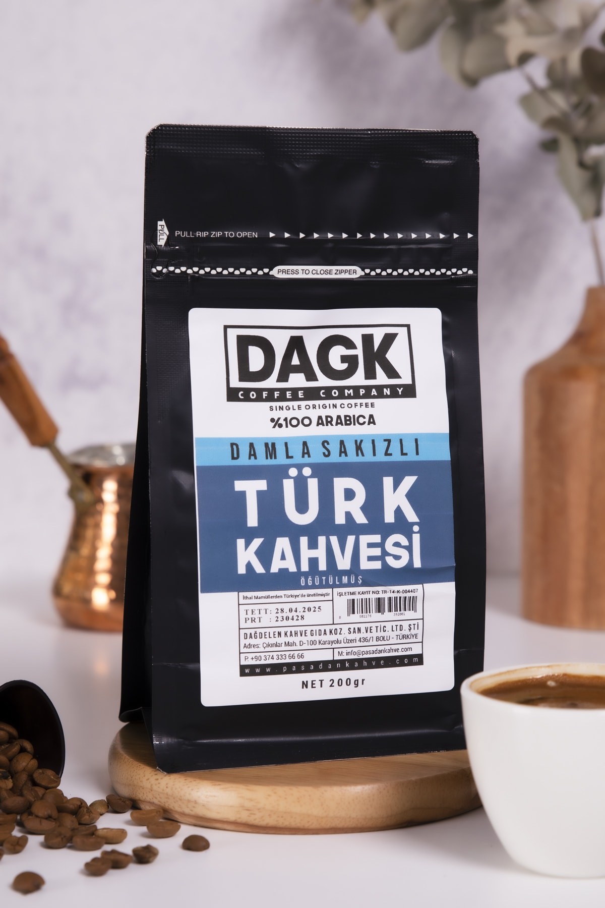 Damla Sakızlı Türk Kahvesi 200gr