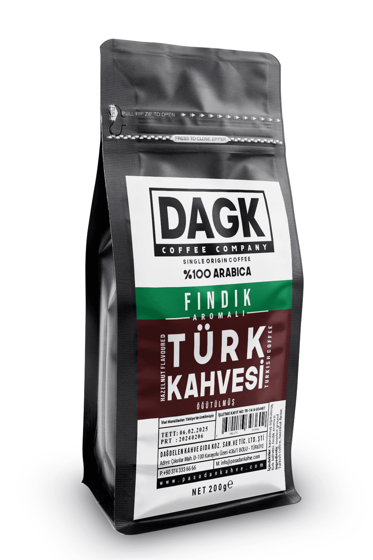 Fındıklı Türk Kahvesi 200g (AROMALI)