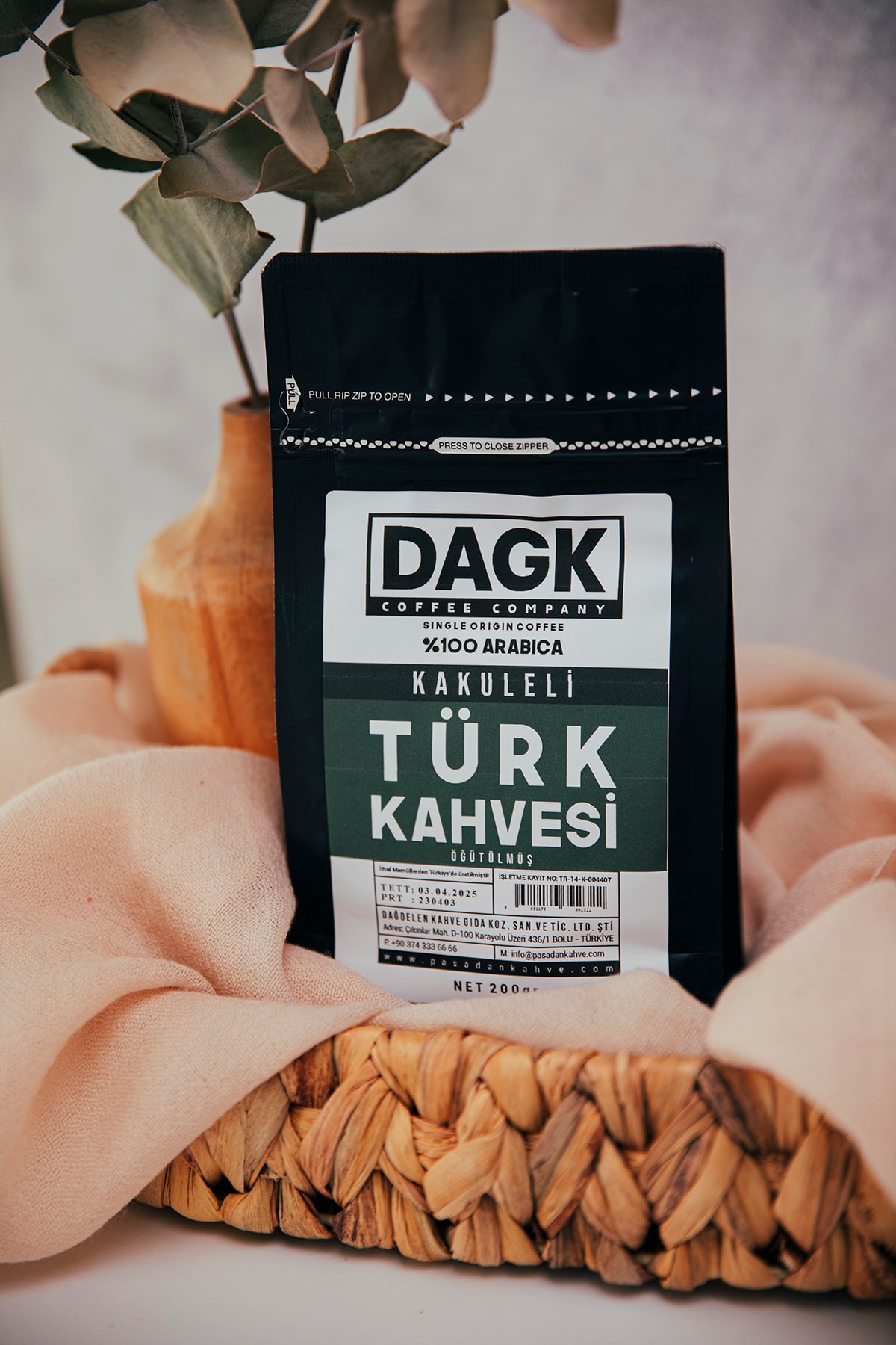 Kakuleli Türk Kahvesi 200g Öğütülmüş
