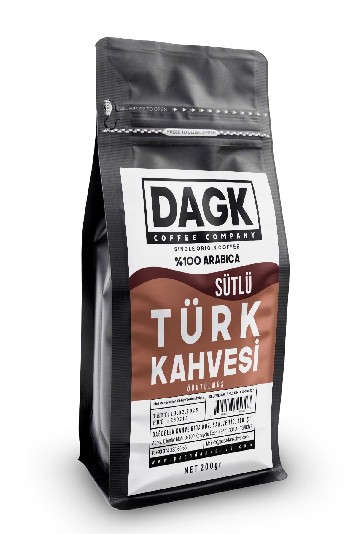 Sütlü Türk Kahvesi