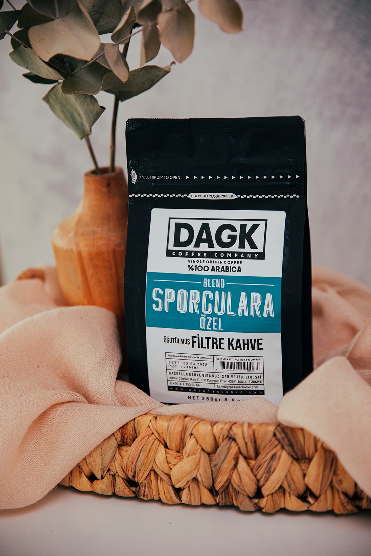 Sporculara Özel Filtre Kahve 250g Öğütülmüş